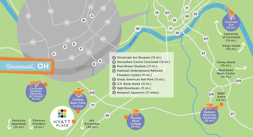 Hyatt Place Cincinnati Airport Florence Zewnętrze zdjęcie