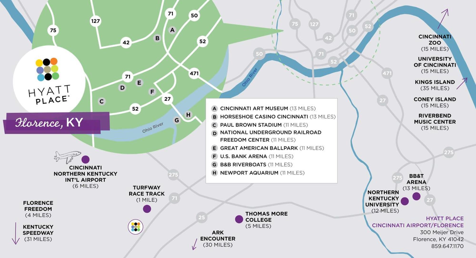 Hyatt Place Cincinnati Airport Florence Zewnętrze zdjęcie